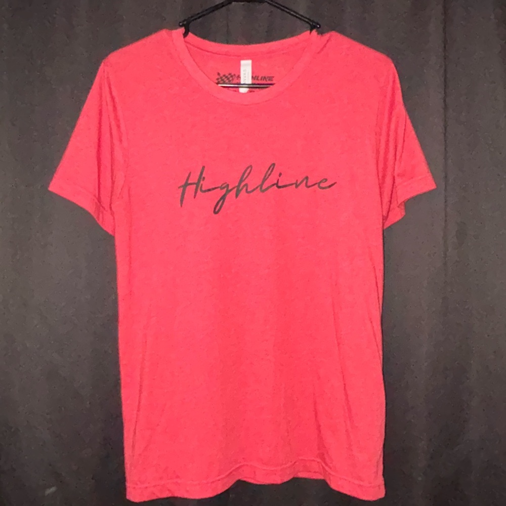 Women's Red Short Sleeve Tee